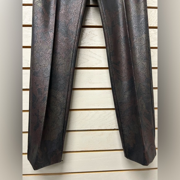 Insight Black and Brown Patterned Leggings - Picture 3 of 8